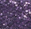 50g 3x3mm Metallic Violet Tiny Cubes